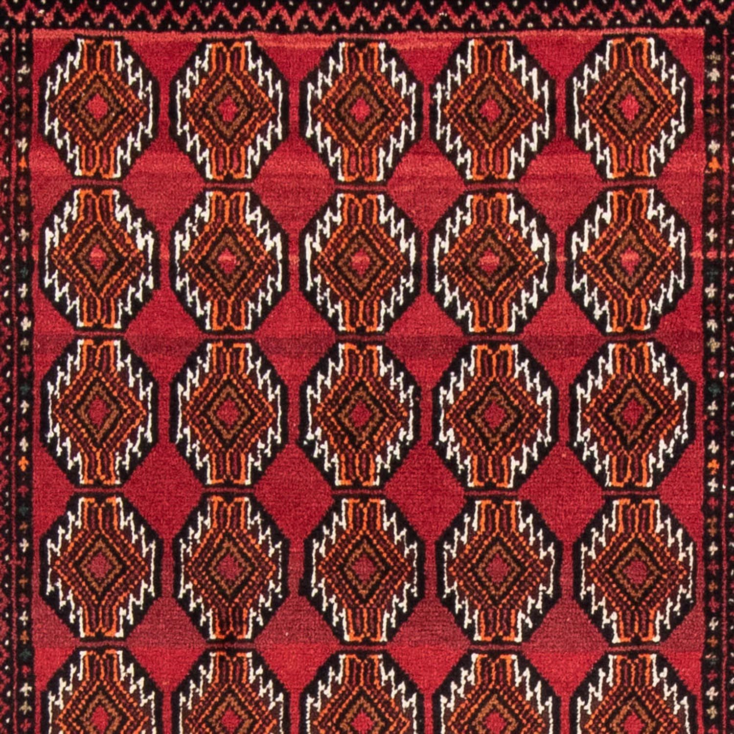 Loper Baluch tapijt - 186 x 104 cm - rood