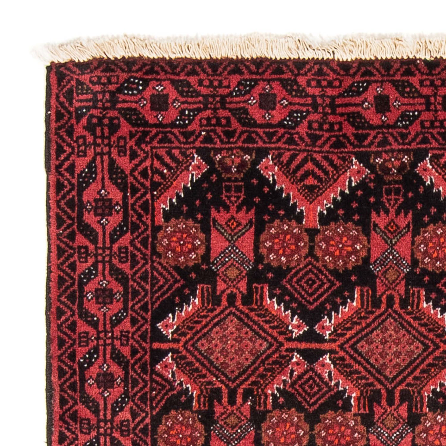 Loper Baluch tapijt - 187 x 99 cm - rood