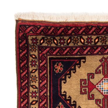 Loper Baluch tapijt - 215 x 111 cm - beige