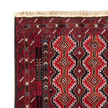 Loper Baluch tapijt - 206 x 106 cm - rood