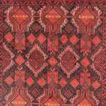 Runner Balúčský koberec - 190 x 104 cm - červená