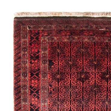 Tappeto corsia Tappeto Belutsch - 248 x 117 cm - rosso scuro