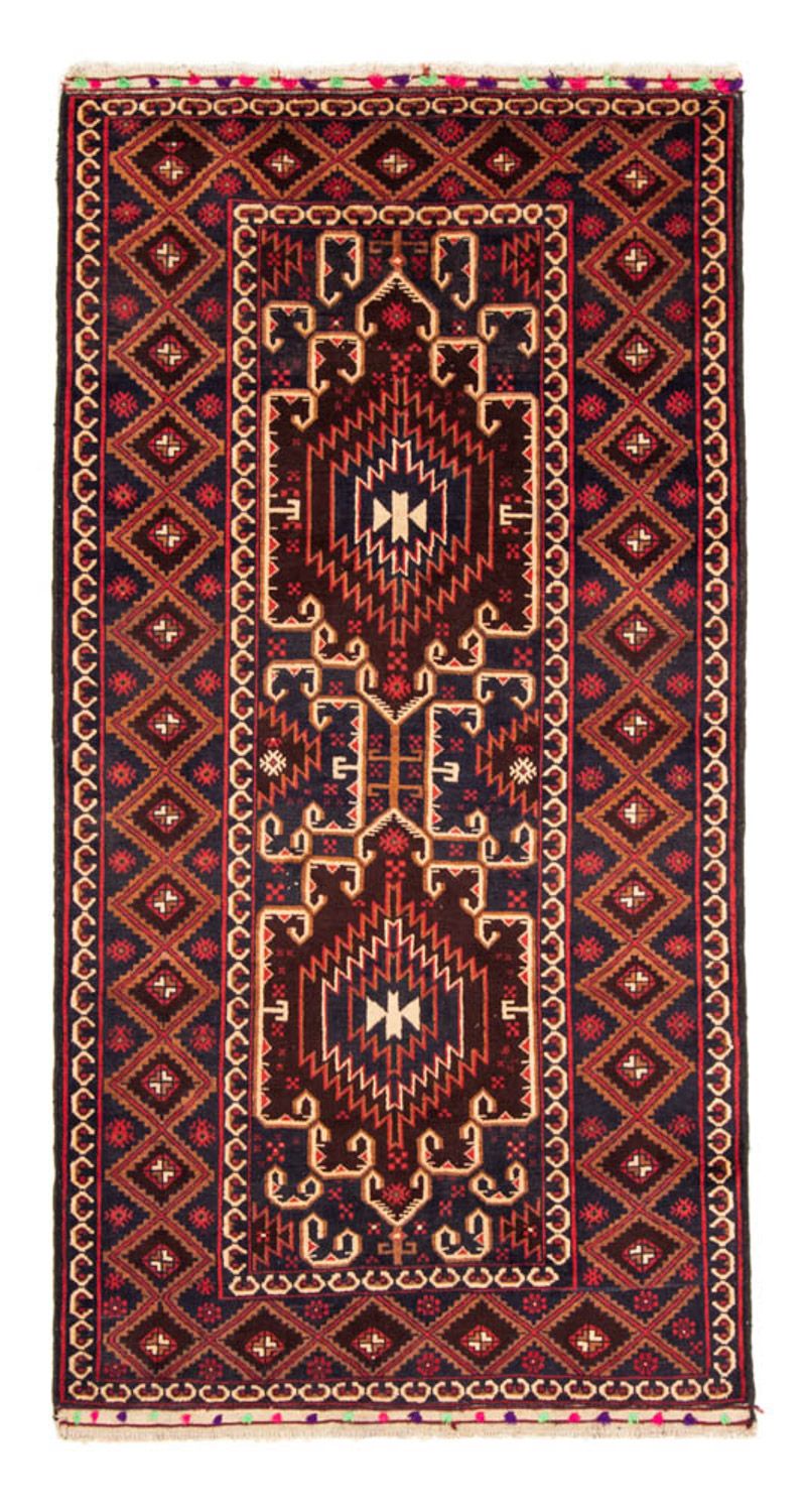 Runner Belutsch Rug - 212 x 109 cm - rust