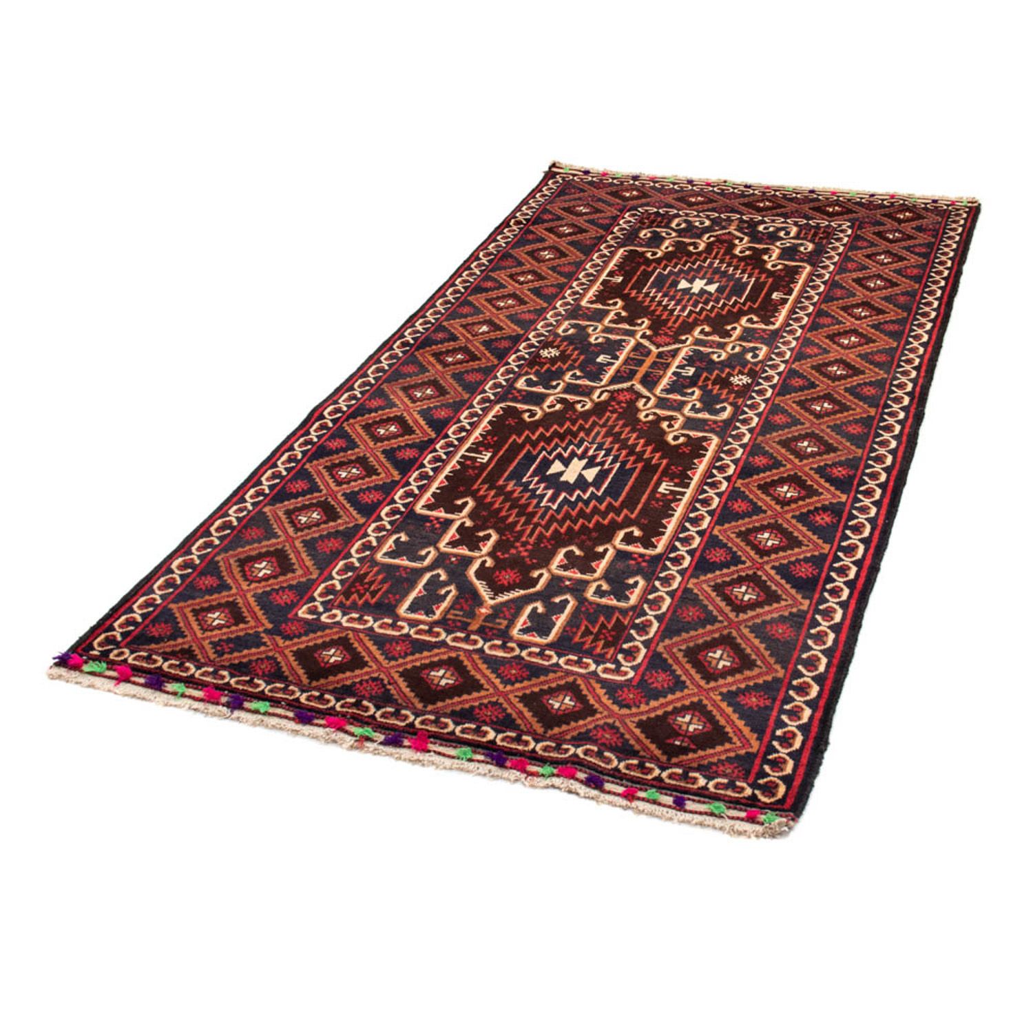 Runner Belutsch Rug - 212 x 109 cm - rust