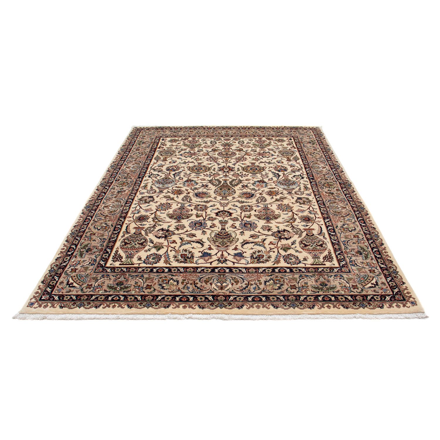 Persisk teppe - klassisk - 245 x 173 cm - beige