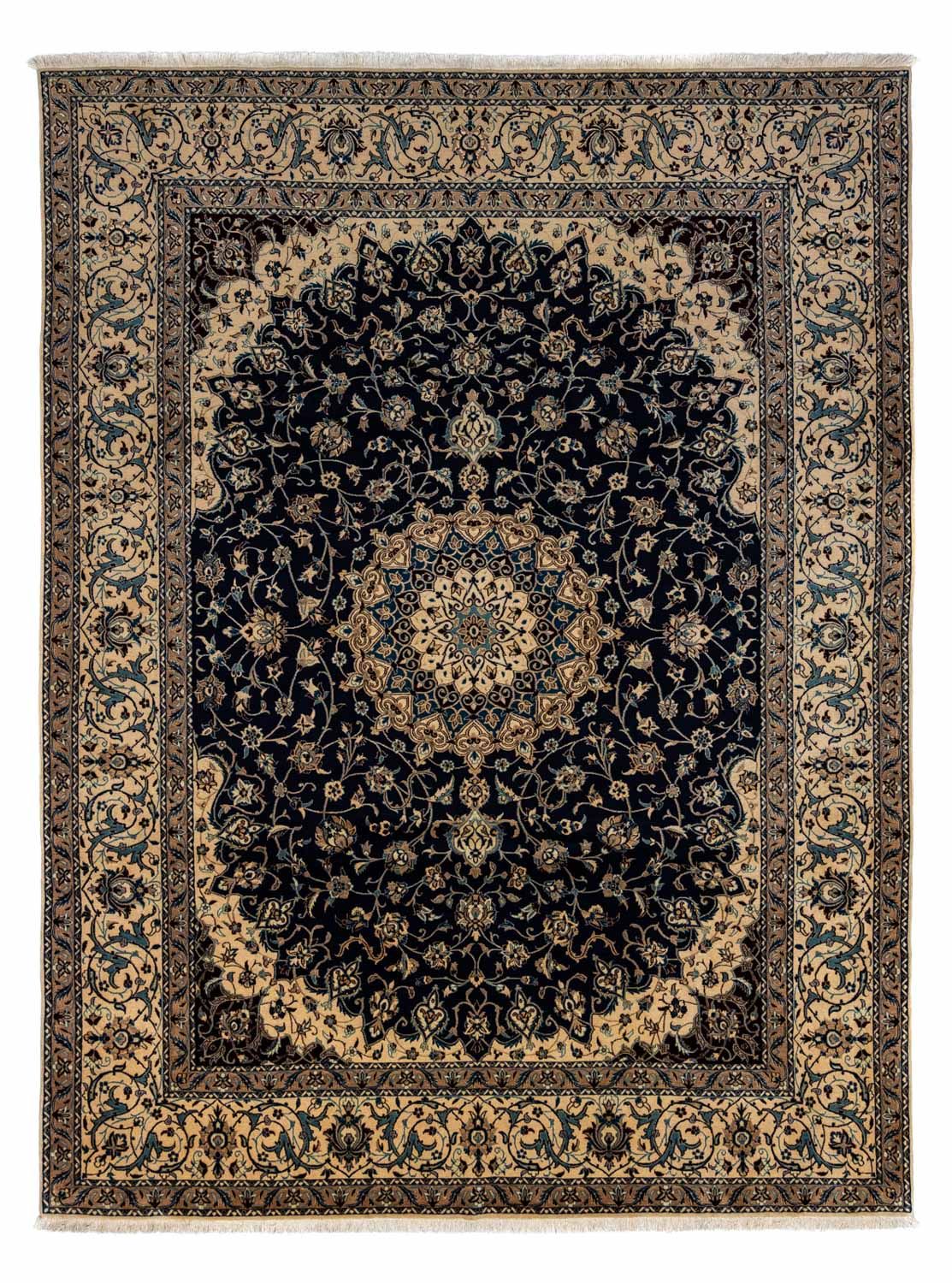 Perser Rug - Nain - 350 x 258 cm - dark blue