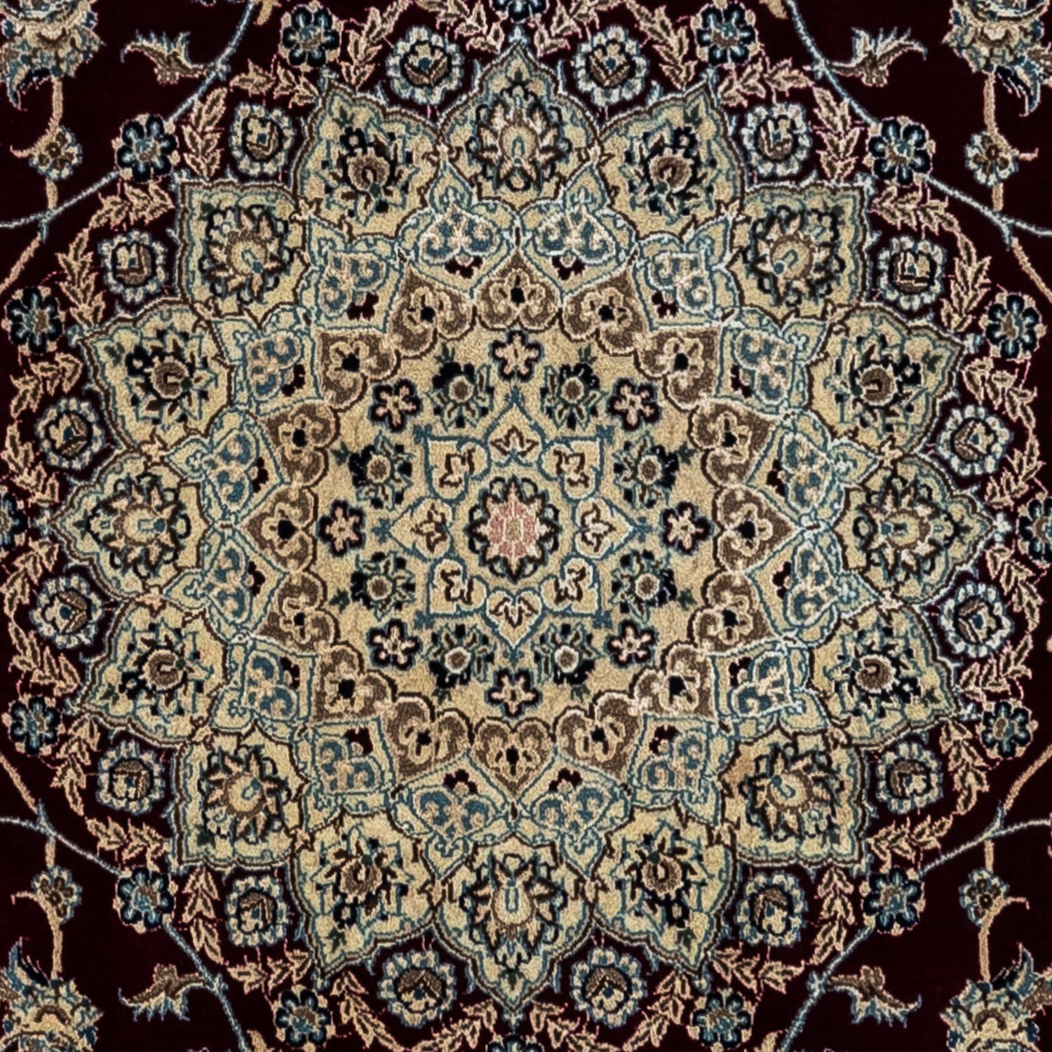 Alfombra Persa - Nain - Real - 355 x 248 cm - negro