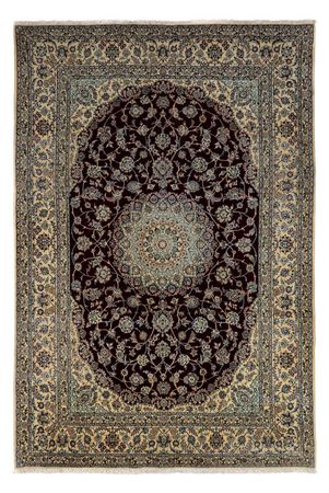 Tapis persan - Nain - Royal - 355 x 248 cm - noir