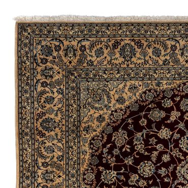 Tapis persan - Nain - Royal - 345 x 248 cm - noir