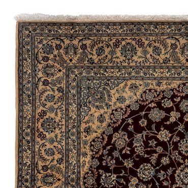 Tapis persan - Nain - Royal - 348 x 250 cm - noir