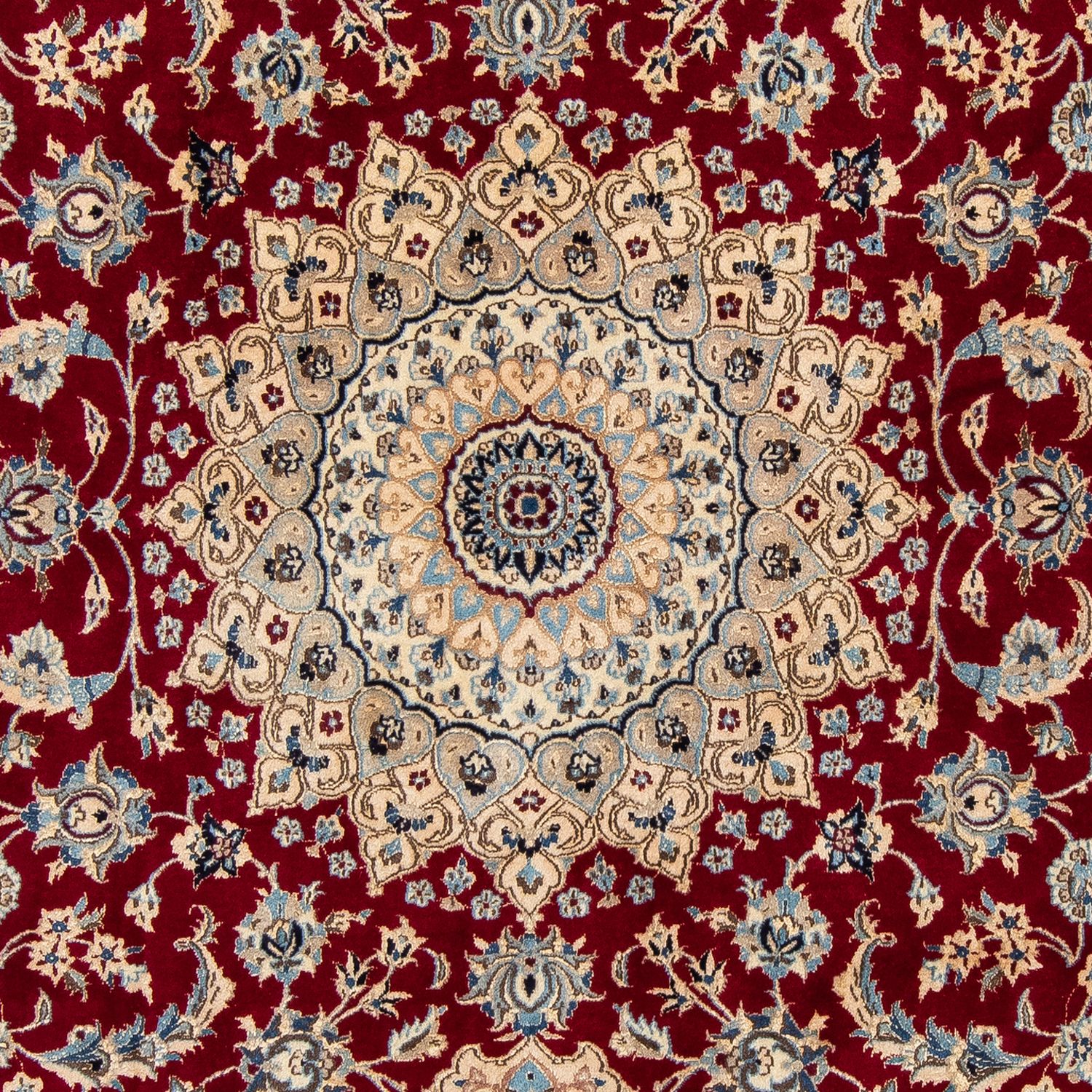 Perser Rug - Nain - Royal - 300 x 204 cm - red