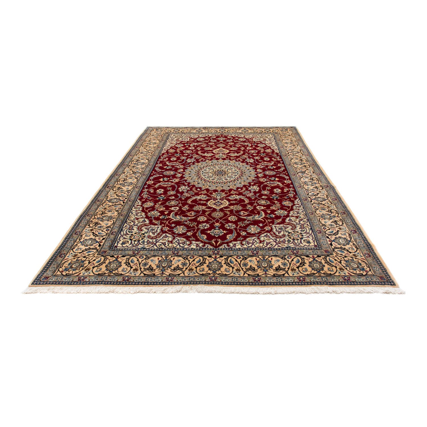 Perser Rug - Nain - Royal - 295 x 203 cm - red