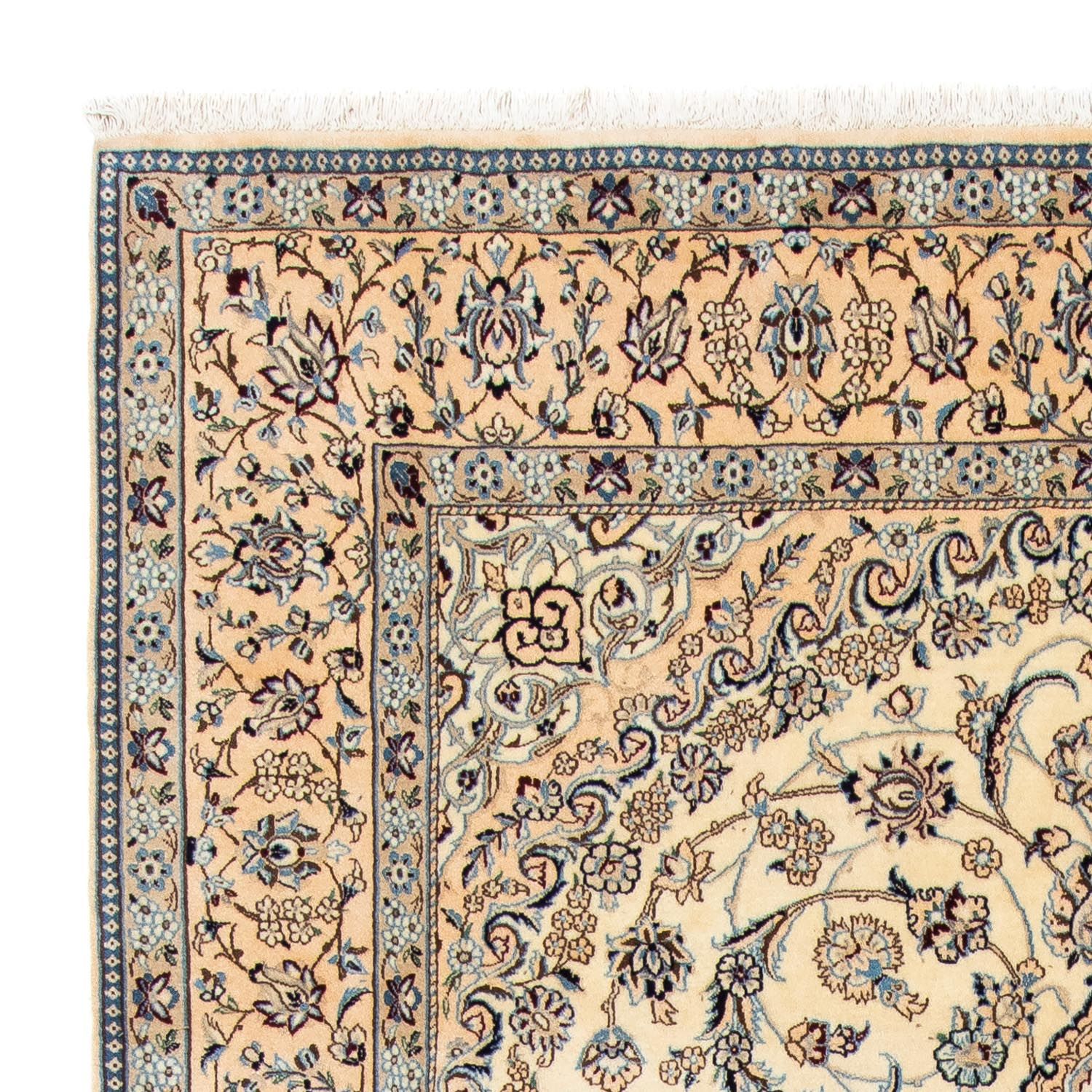 Persisk teppe - Nain - Royal - 294 x 198 cm - beige