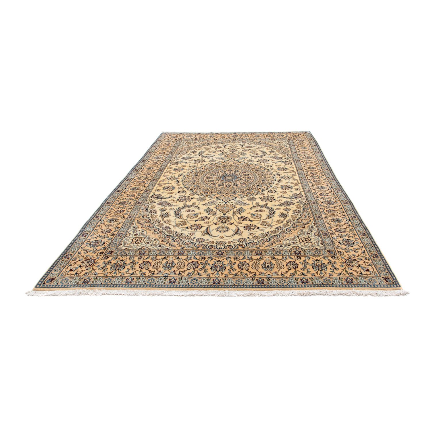 Tappeto Persero - Nain - Reale - 294 x 198 cm - beige