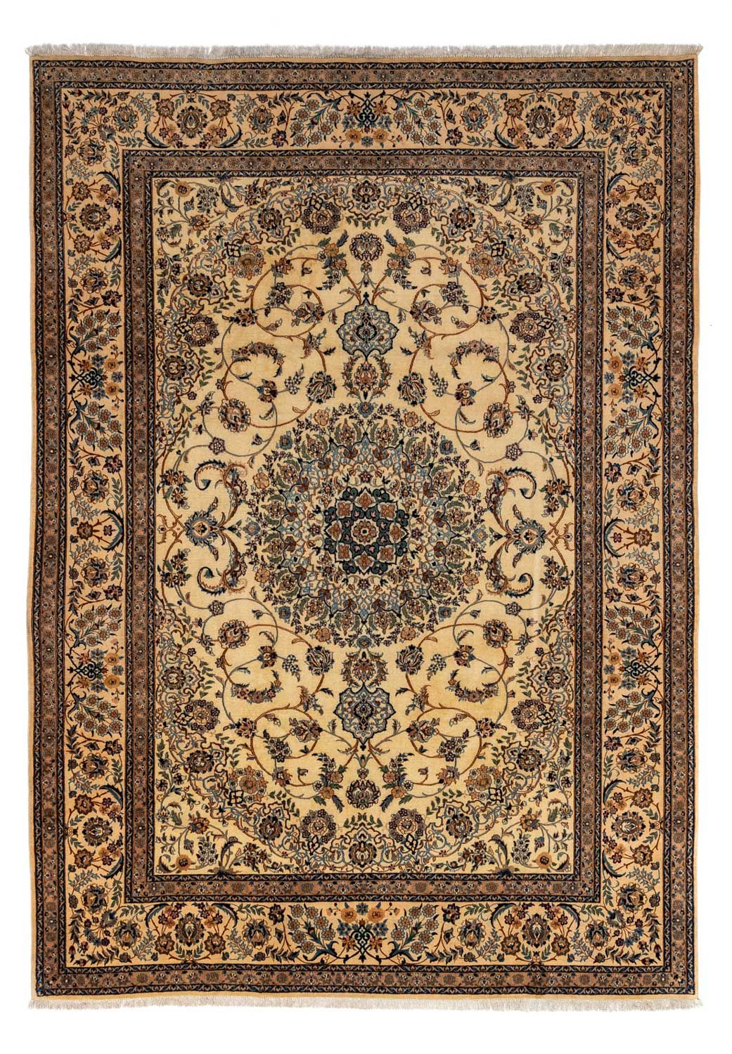 Perser Rug - Nain - Royal - 337 x 250 cm - dark beige