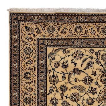 Alfombra Persa - Nain - Real - 350 x 246 cm - beige oscuro