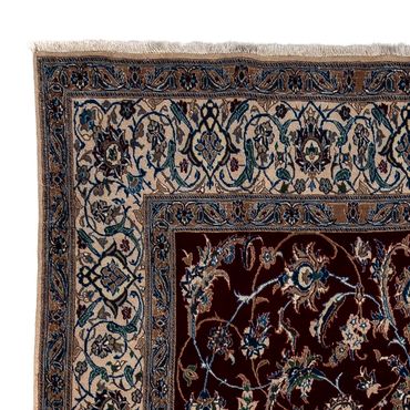 Tapis persan - Nain - Royal - 340 x 190 cm - noir