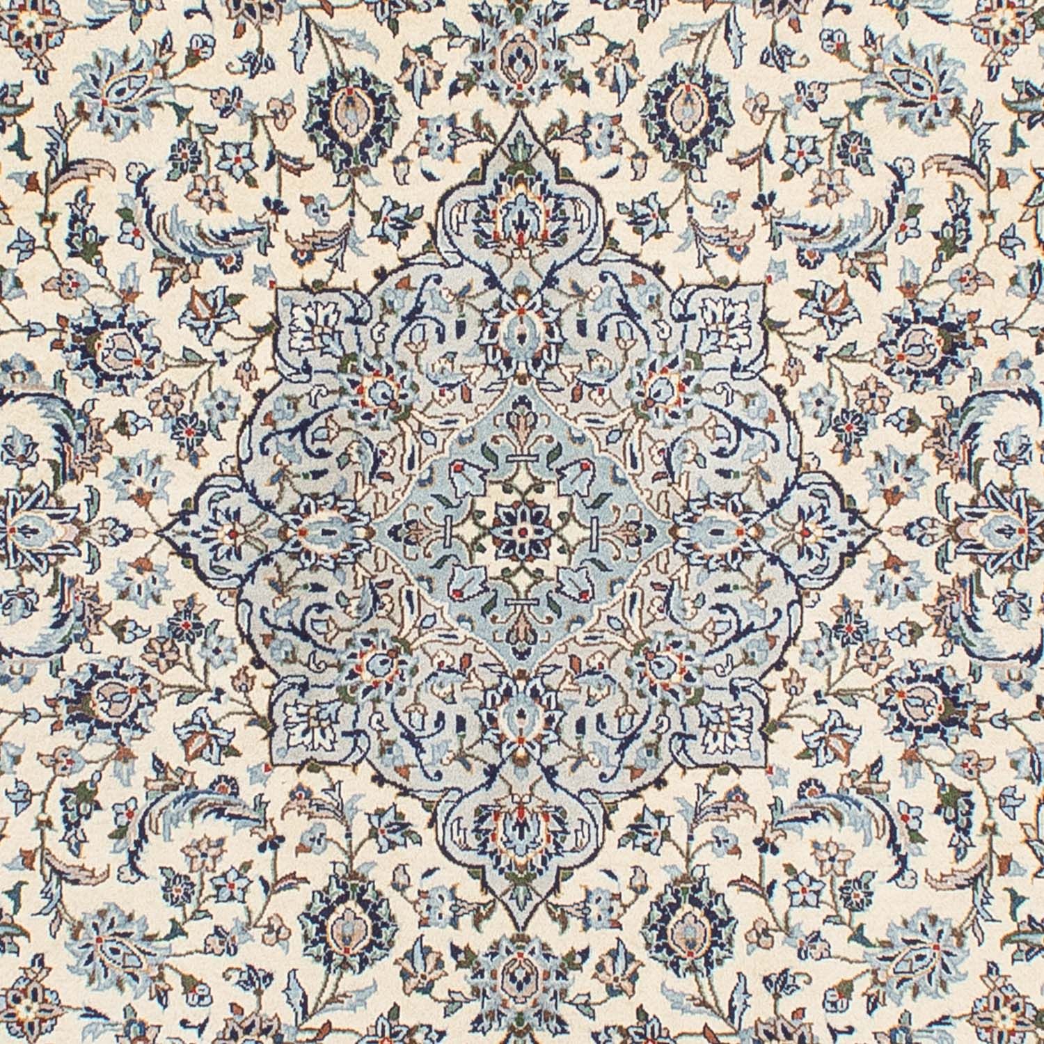 Alfombra persa - Keshan - 294 x 198 cm - beige