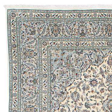 Tapis persan - Keshan - 294 x 198 cm - beige