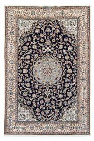 Tapis persan - Nain - Royal - 296 x 204 cm - noir