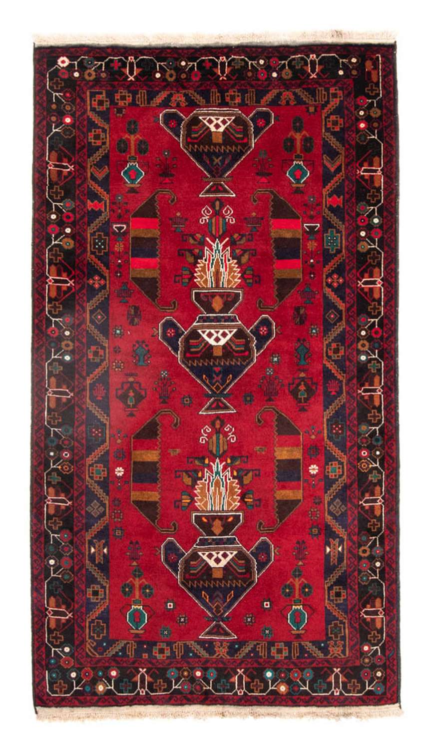 Balúčský koberec - 190 x 109 cm - červená