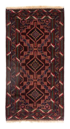 Tapis de couloir Tapis Belutsch - 206 x 108 cm - marron