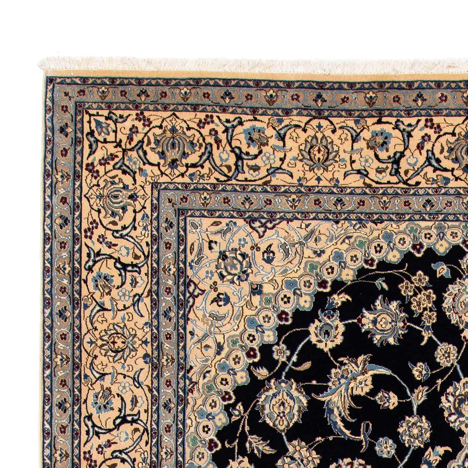 Tapis persan - Nain - Royal - 300 x 205 cm - noir