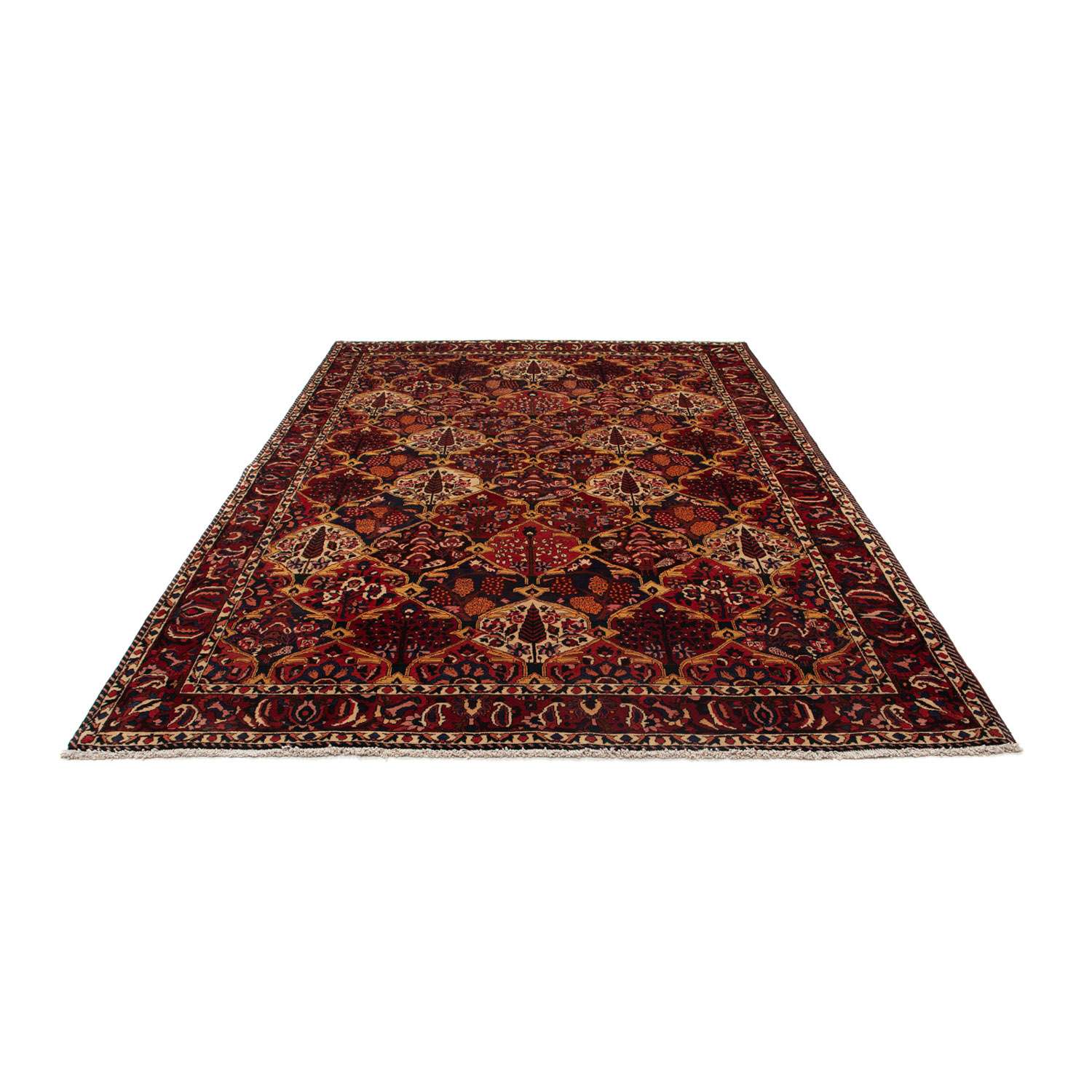 Persisk tæppe - Nomadisk - 305 x 211 cm - rød