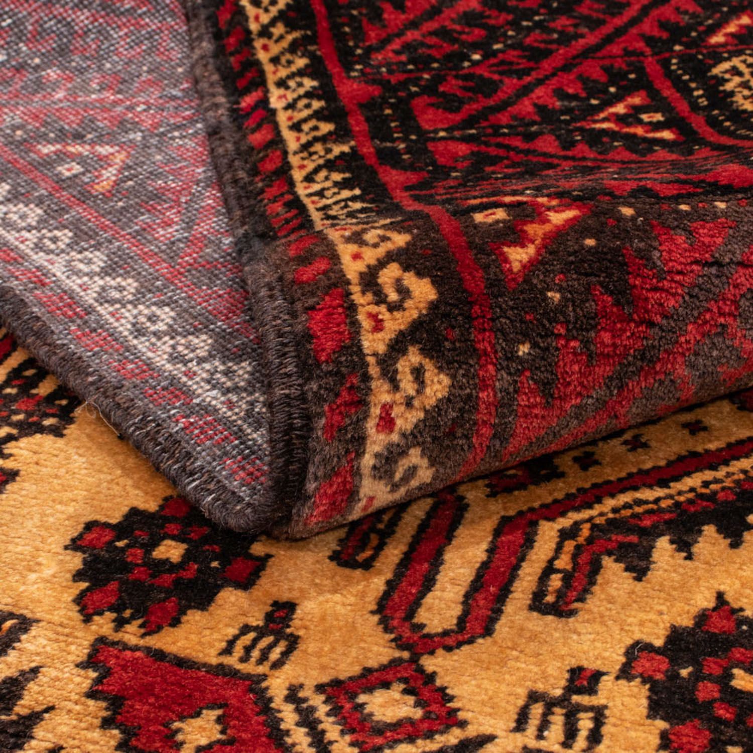 Loper Baluch tapijt - 202 x 113 cm - rood