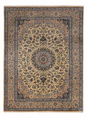 Persisk matta - Nain - Royal - 344 x 245 cm - mörk beige