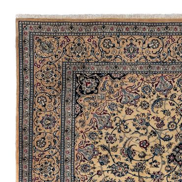 Tapis persan - Nain - Royal - 344 x 245 cm - beige foncé