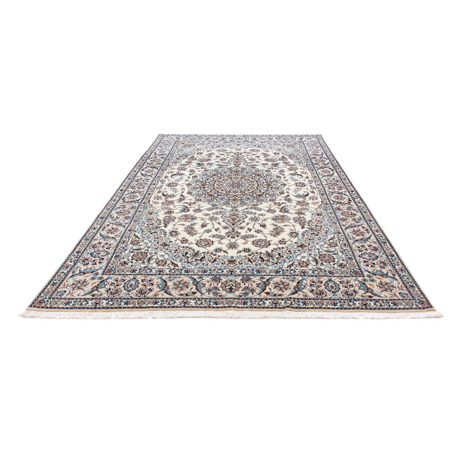 Tapis persan - Nain - Premium - 295 x 200 cm - beige