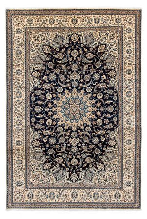 Tapete Persa - Nain - Royal - 309 x 203 cm - preto