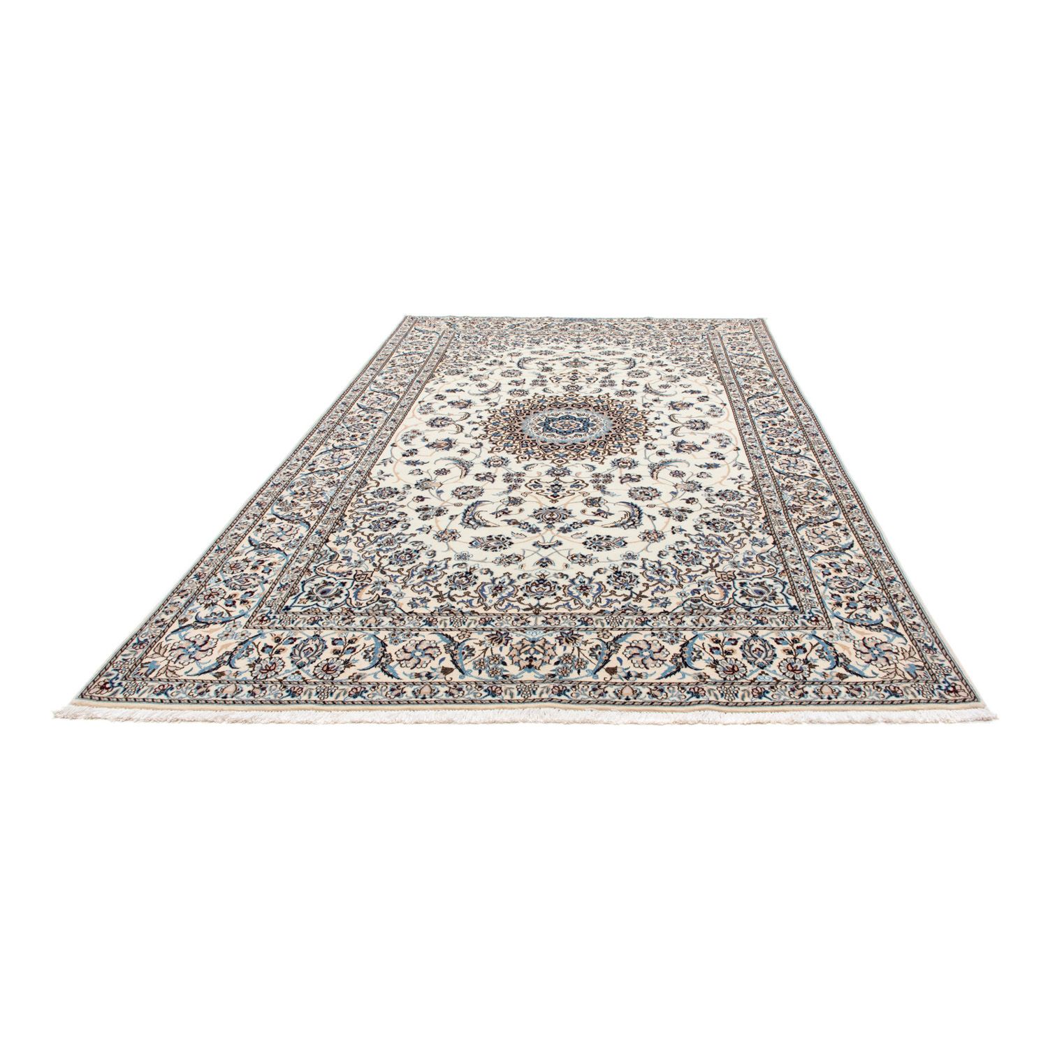 Tapis persan - Nain - Royal - 302 x 198 cm - beige