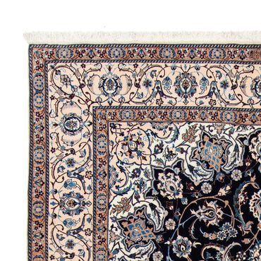 Tapis persan - Nain - Royal - 302 x 203 cm - noir