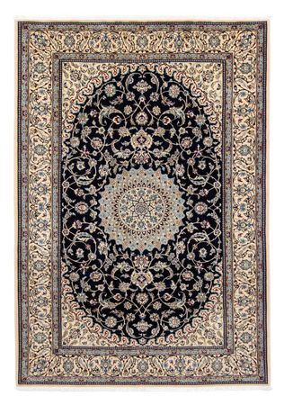 Alfombra Persa - Nain - Real - 290 x 200 cm - negro