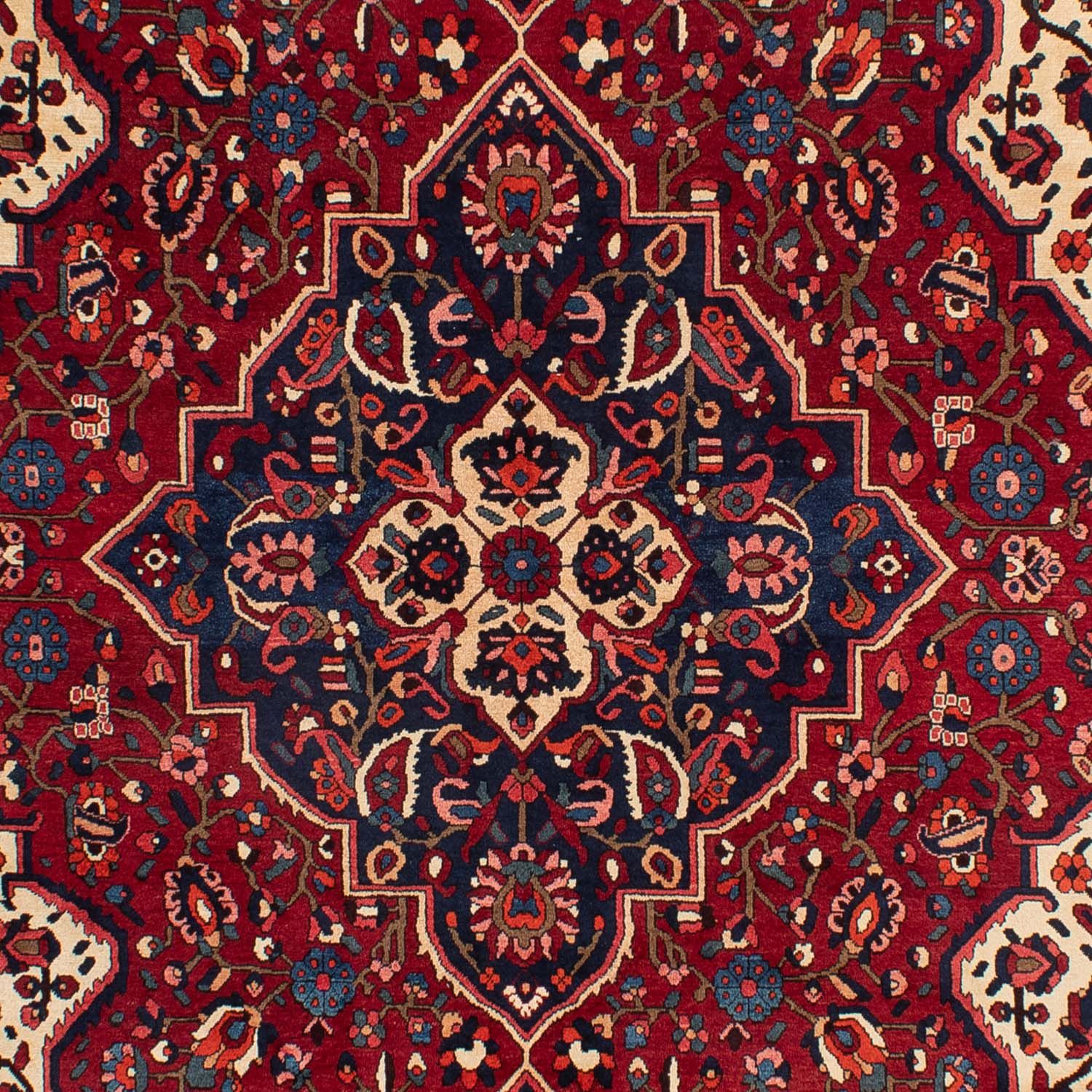 Perser Rug - Nomadic - 322 x 216 cm - dark red