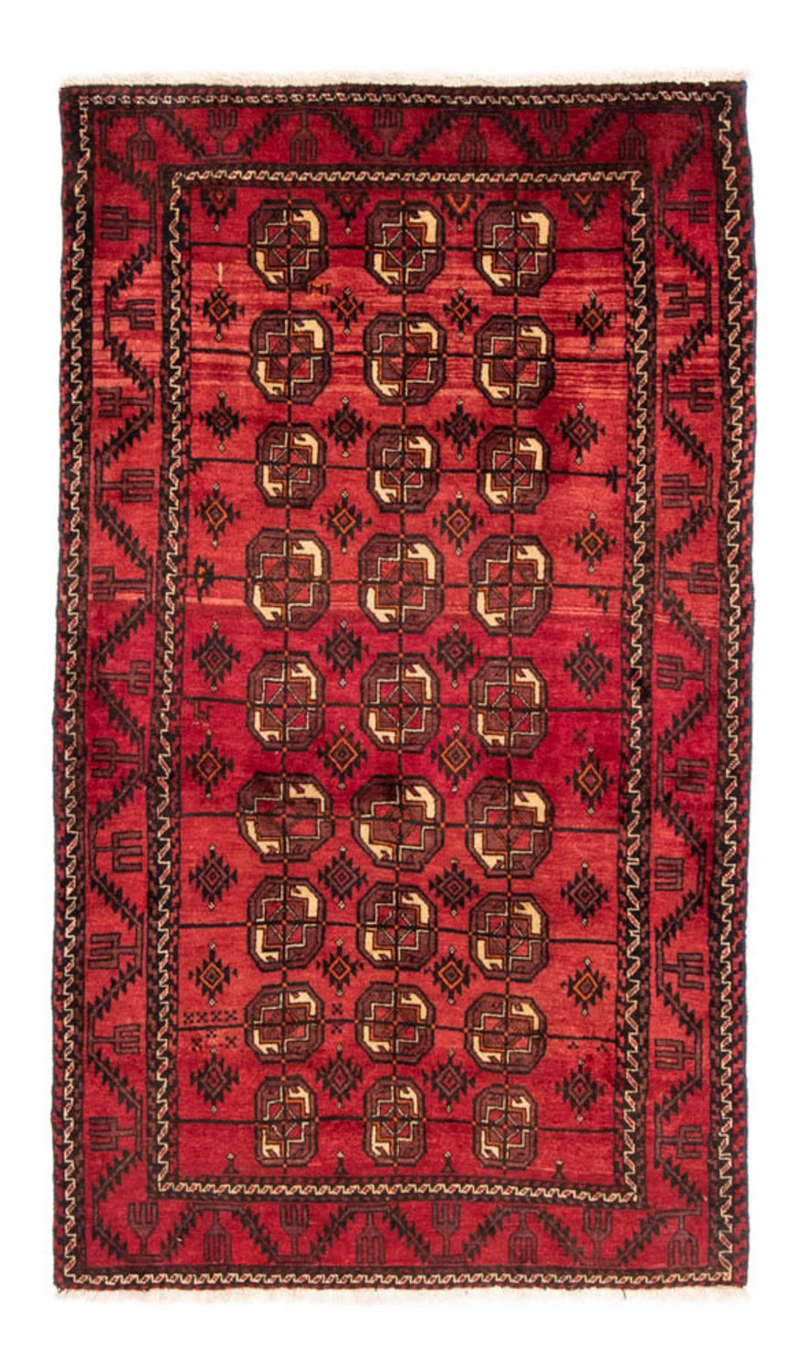 Loper Baluch tapijt - 200 x 112 cm - veelkleurig