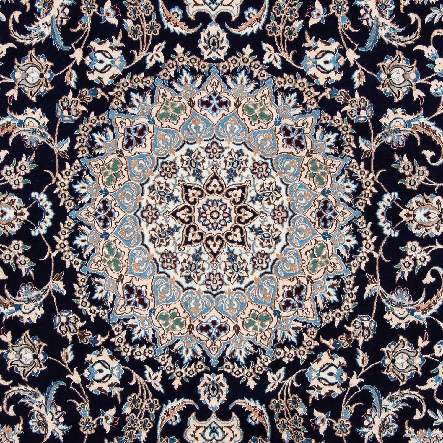 Alfombra Persa - Nain - Prima - 307 x 198 cm - negro