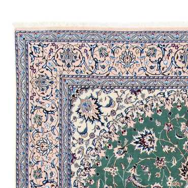 Tapis persan - Nain - Royal - 302 x 200 cm - vert