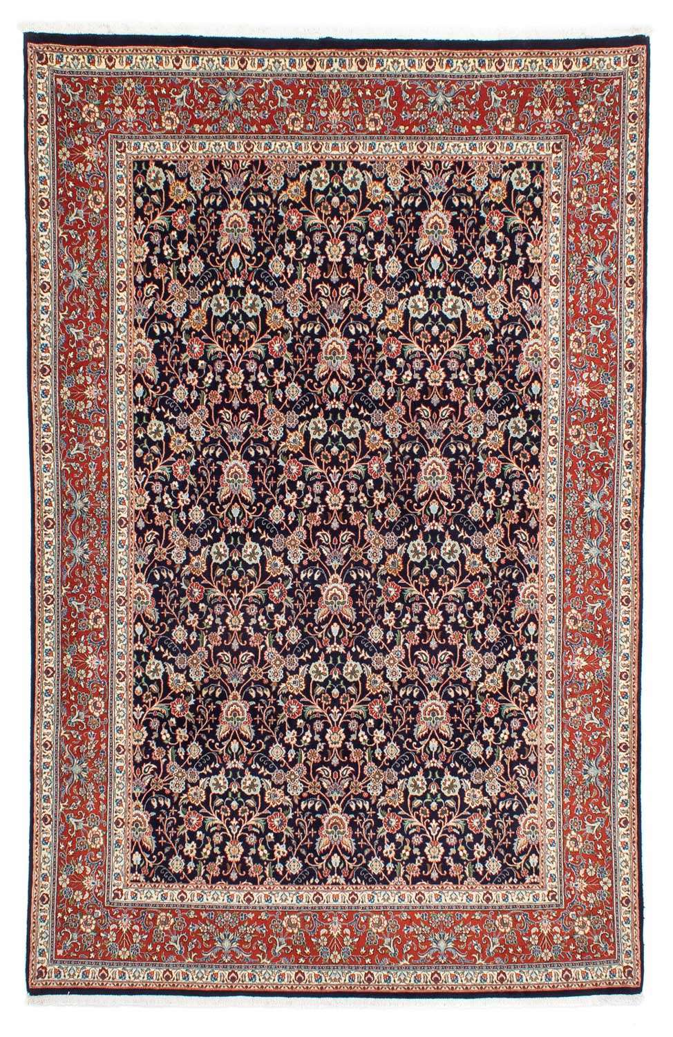 Persisk teppe - klassisk - 283 x 196 cm - svart