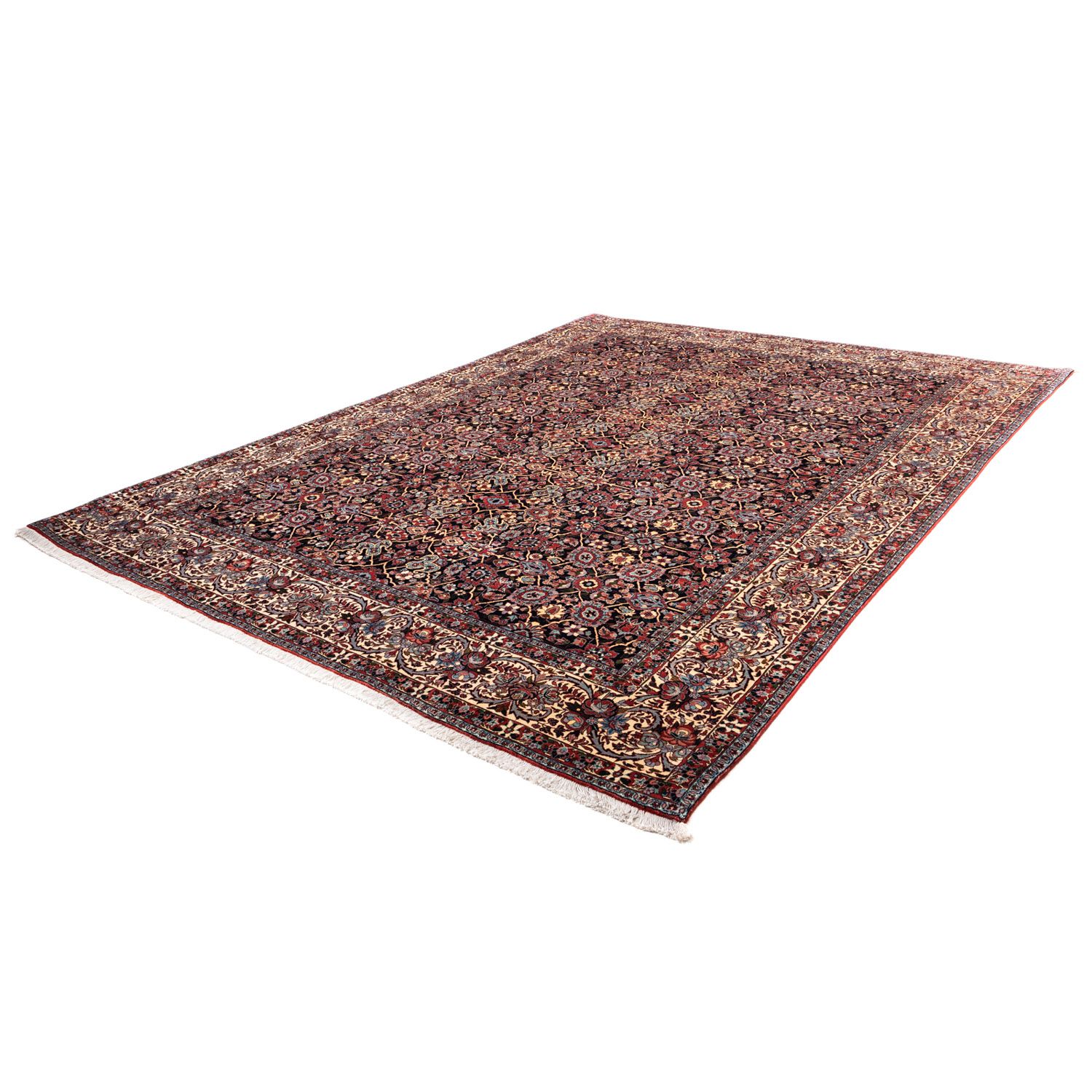 Perski dywan - Bijar - Royal - 335 x 254 cm - czarny