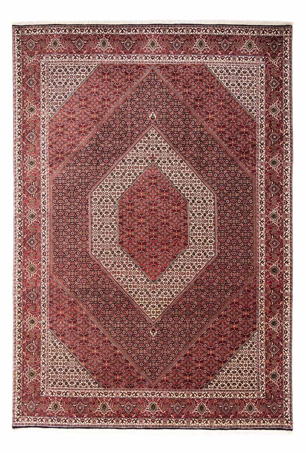 Perzisch tapijt - Bijar - Koninklijk - 353 x 250 cm - rood