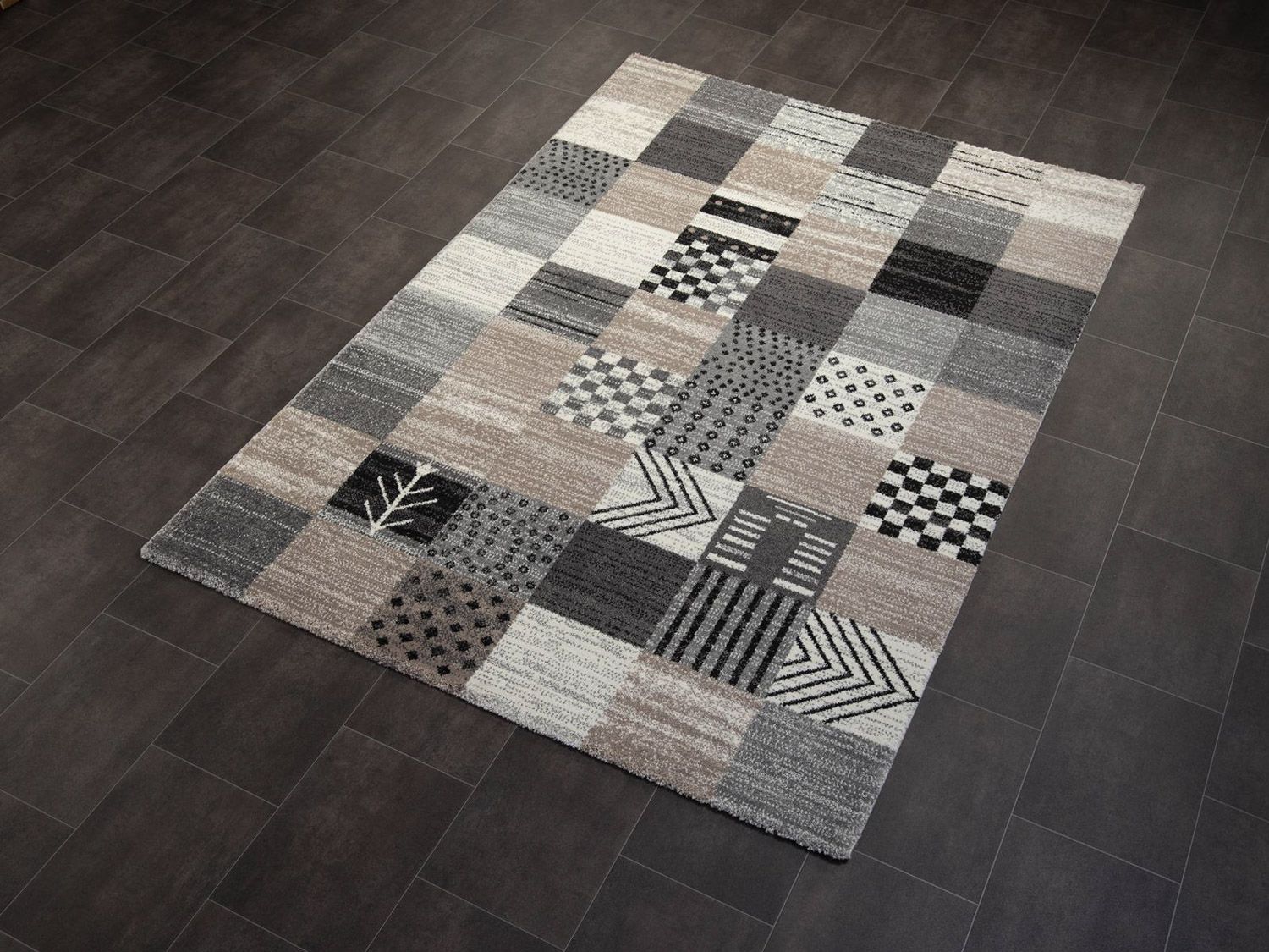 Low-Pile Rug - Brilliant - rectangle