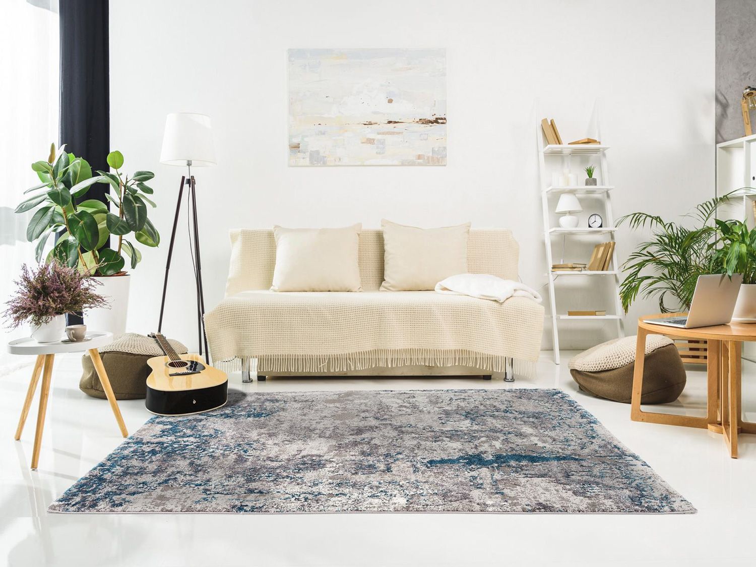 Designer Teppich »Stockholm« Quadratisch