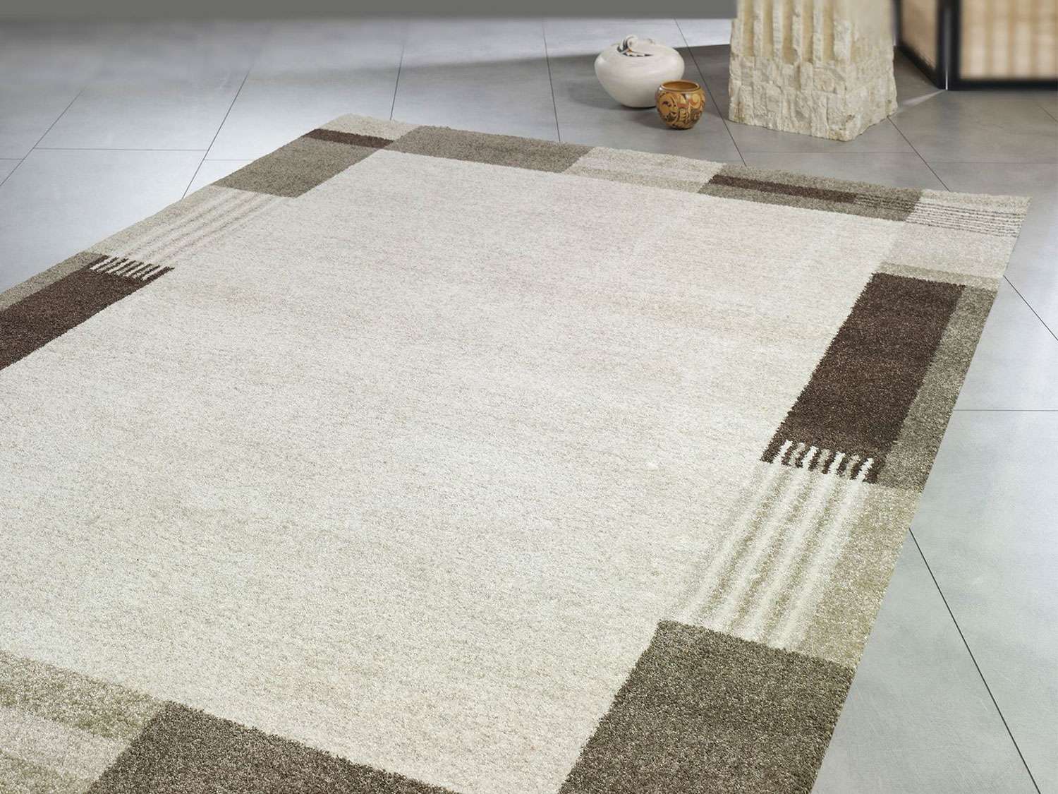 Kortpolig tapijt - Ettore - rechthoekig