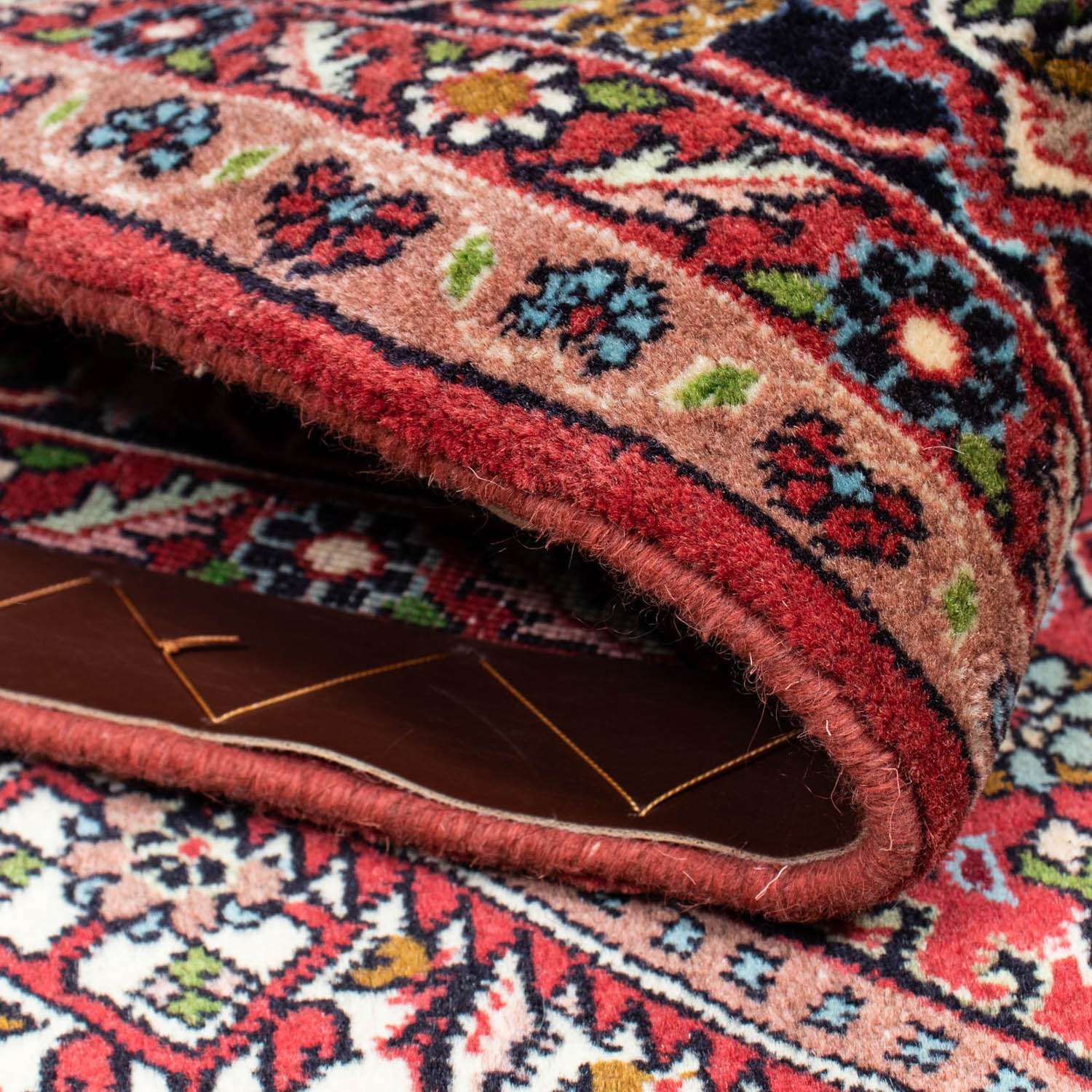 Perzisch tapijt - Bijar - 224 x 141 cm - licht rood
