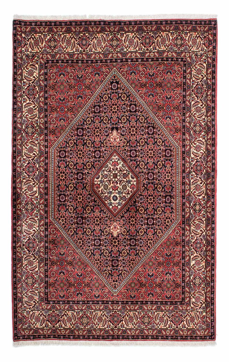 Perser Rug - Bidjar - 223 x 142 cm - light red