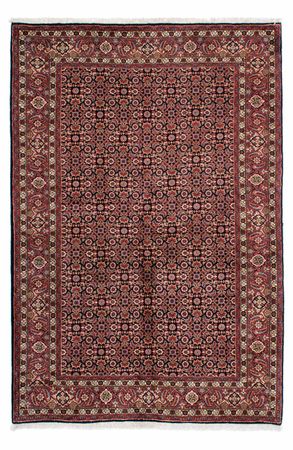 Tapis persan - Bidjar - 213 x 141 cm - marron foncé