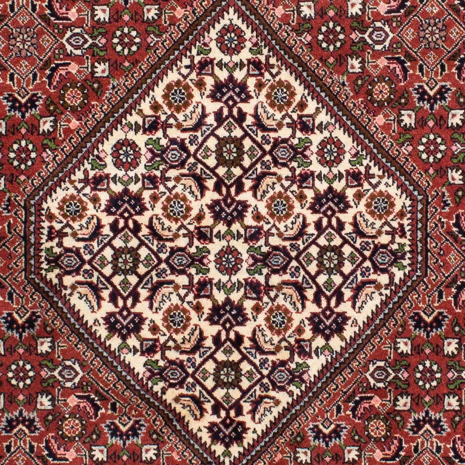Tapete Persa - Bijar - 224 x 140 cm - vermelho